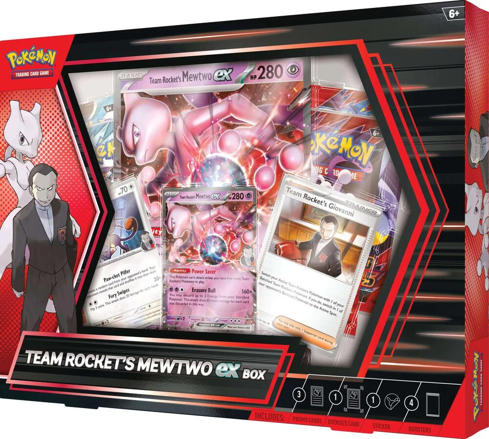 Team Rocket’s Mewtwo ex Box