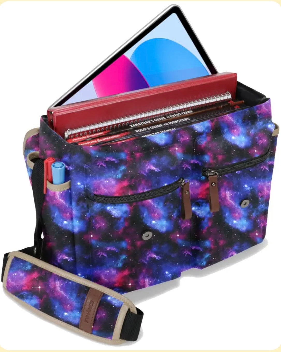 ENHANCE Gaming Designer Edition D&D Shoulder Bag Galaxy