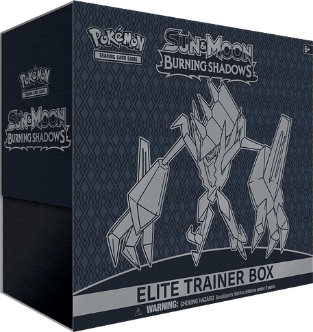 Pokémon Sun and Moon Era Elite Trainer Boxes (ETB)