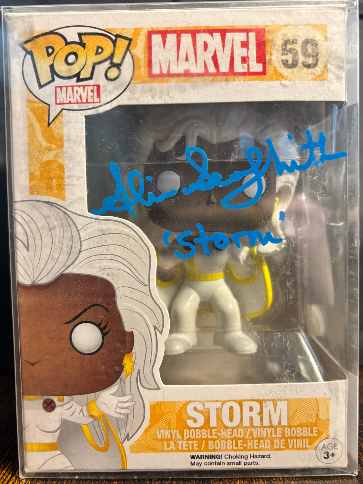 POP! Marvel Storm #59 Signed with JSA Certification