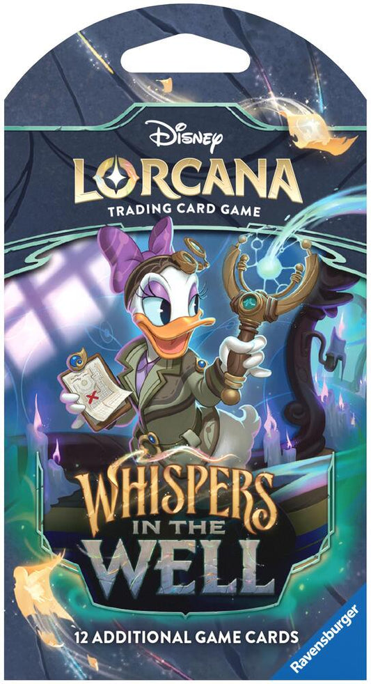 Lorcana Whispers in the Well booster packs