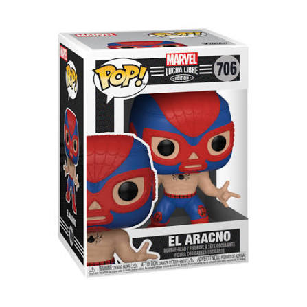 Marvel Lucha Libre Edition Funko Pop! El Aracno # 706 "Spiderman"