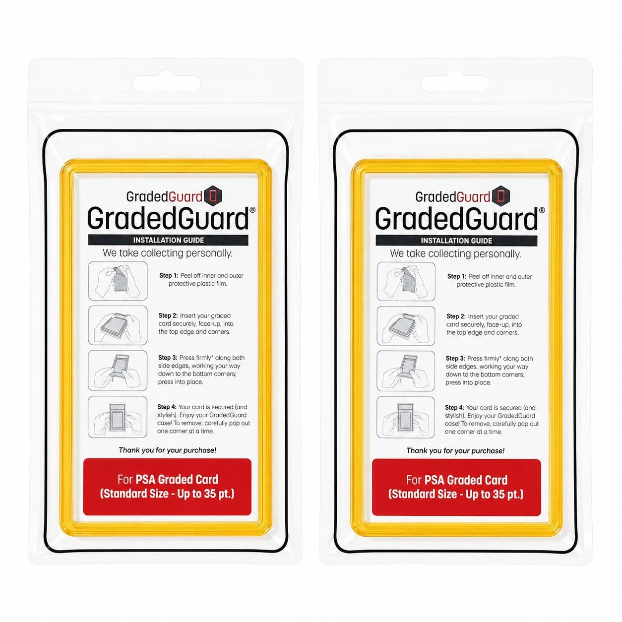 Amber PSA Graded Guard